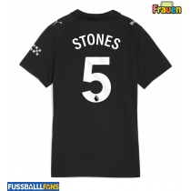 Manchester City John Stones #5 Auswärtstrikot Frauen 2025-26 Kurzarm